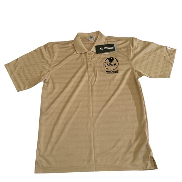 Adidas Men's Size S Climalite Short Sleeve U.S. NWR Fort Bragg Polo Shirt New - Picture 4 of 14